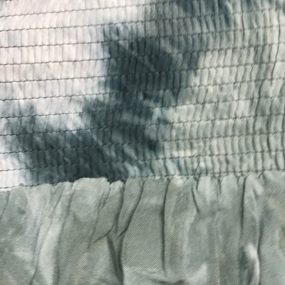 Tie Dye Forest Romper With Pockets - Picture 3 of 4